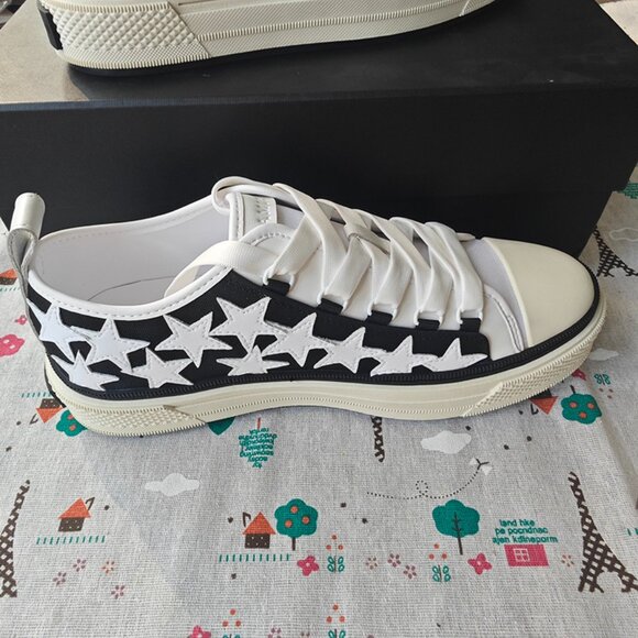 Amiri Star Print Platform Sneakers - Picture 5 of 7